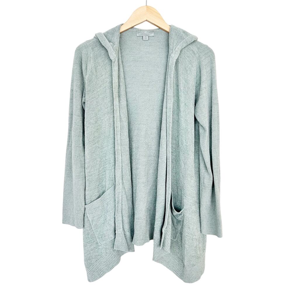 Barefoot Dreams Cozychic Ultra Lite Green Cardigan Sz XS